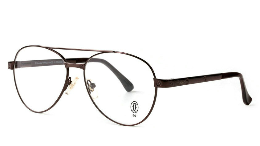 Wholesale Replica Cartier Full Rim Metal Eyeglasses Frame for Sale-001