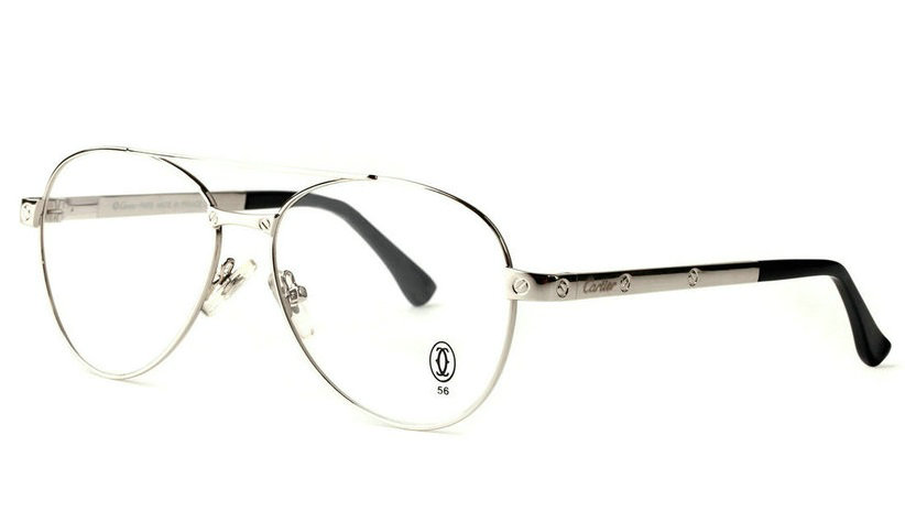 Wholesale Replica Cartier Full Rim Metal Eyeglasses Frame for Sale-002