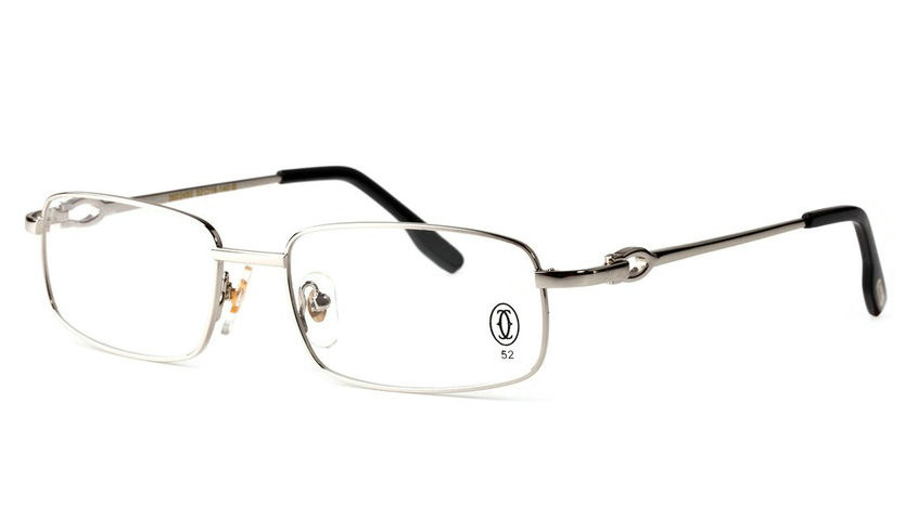 Wholesale Replica Cartier Full Rim Metal Eyeglasses Frame for Sale-006