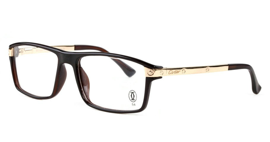 Wholesale Replica Cartier Full Rim Metal Eyeglasses Frame for Sale-039