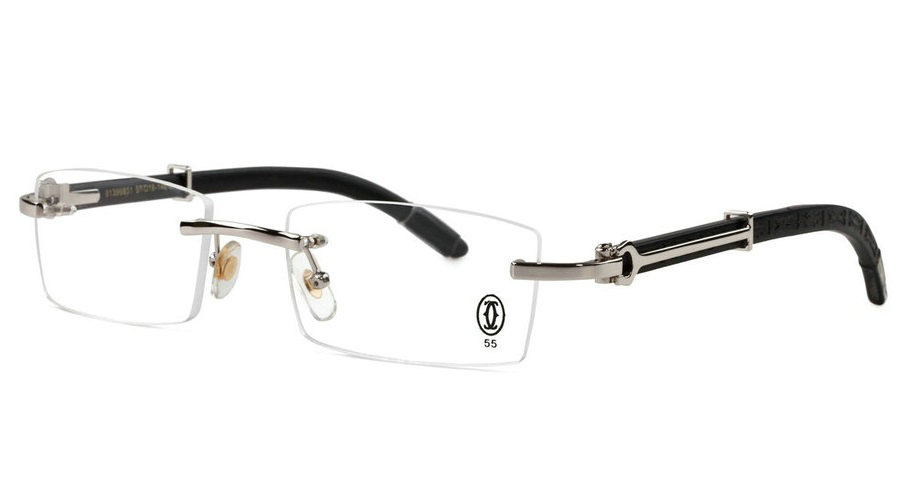 Wholesale Cheap Fake Cartier Wooden Eyeglass Frames for Sale-191
