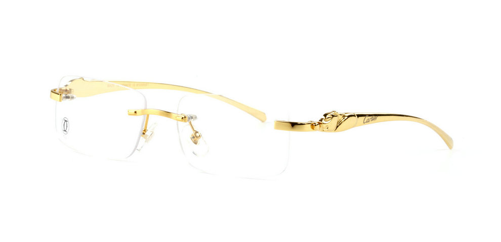 Wholesale Cheap Panthère de Cartier Optical Glasses for Sale-018
