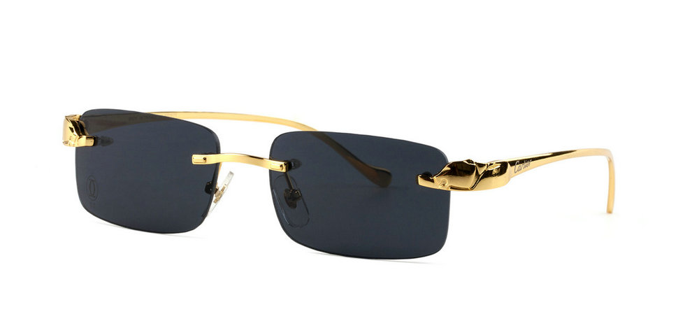 Wholesale Cheap Panthere De Cartier Sunglasses Replica for Sale-022