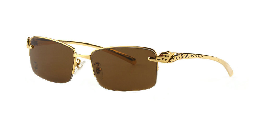 Wholesale Cheap Panthere Cartier Sunglasses Replica for Sale-028