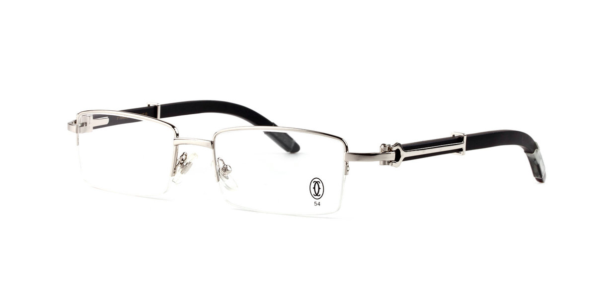 Wholesale Replica Cartier Wood Frame Optical Glasses Sale-626